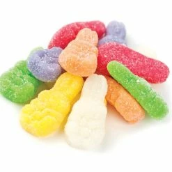 Albanese Sugar Sanded Sweet Gummi Bunnies Bulk Gummy Candy 2 Pounds Easter Candy