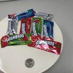 Perfetti Mini Airheads Assorted Flavors 2 Pounds Bulk Air Heads Wrapped Candy