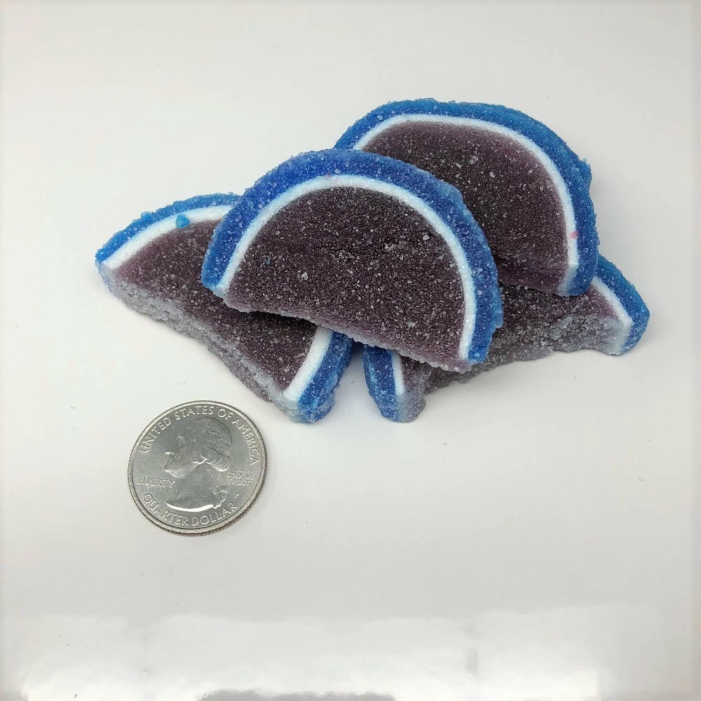 Cavalier Candies, Ltd - Winnipeg, Canada Cavalier Candies Fruit Slices Blueberry Flavor Jelly Candy 1 Pound 3 Cavalier Candies, Ltd - Winnipeg, Canada Cavalier Candies Fruit Slices Blueberry Flavor Jelly Candy 1 Pound