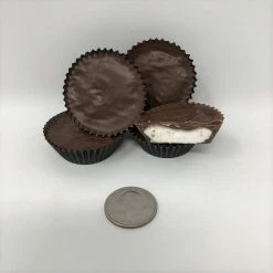 Boyer Candies - Altoona, PA Boyer Mallo Cups Milk Chocolate Unwrapped Bulk Mallo Cup 1 Pound