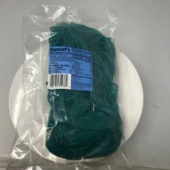 Beulah's Candyland Blue Raspberry Shoestring Licorice Laces 2 Pounds Shoestring Licorice