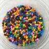 QA Products, Inc. - Beloit, Wisconsin Sprinkles & Toppings Candy Coated Rainbow Chips Sprinkles Chocolate 1 Pound