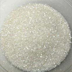 QA Products, Inc. - Beloit, Wisconsin Sugar Crystalz White Diamonds Crystals Bakery Topping Sprinkles 8 Ounces