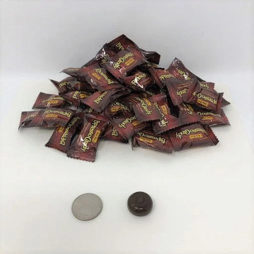 Fusion Gourmet - Gardina, California Bali's Best Espresso Coffee Candy Bulk Individually Wrapped 1 Pound Wrapped Candy