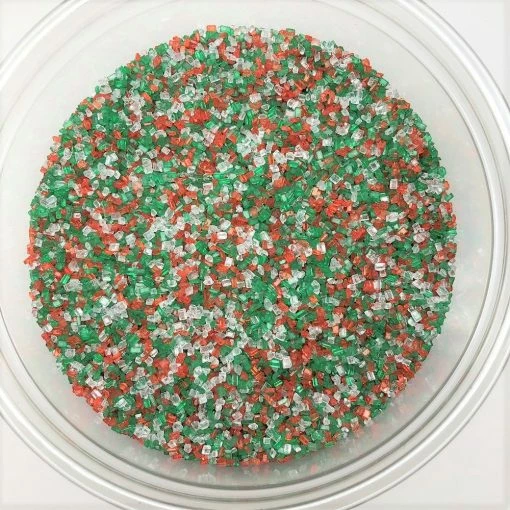 QA Products, Inc. - Beloit, Wisconsin Christmas Gourmet Sugar Jingle Mix Red Green White Topping Sprinkles 8 Ounces 4 QA Products, Inc. - Beloit, Wisconsin Christmas Gourmet Sugar Jingle Mix Red Green White Topping Sprinkles 8 Ounces