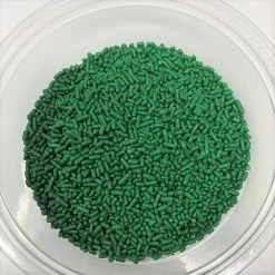 QA Products, Inc. - Beloit, Wisconsin Sprinkles & Toppings Sprinkles Green Dark Green Jimmies Bakery Topping 1 Pound Colored Sprinkles