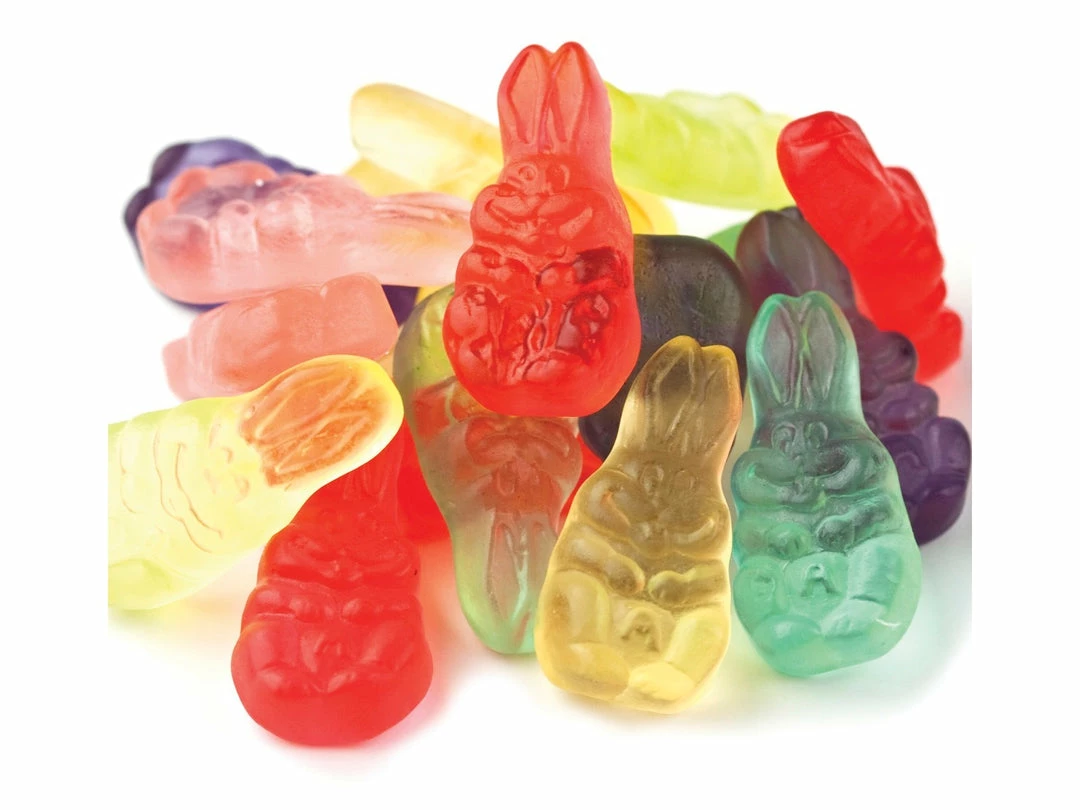 Beulah's Candyland Gummi Bunnies Assorted Fruit Flavors Bulk Gummy Candy 2 Pounds 3 Beulah's Candyland Gummi Bunnies Assorted Fruit Flavors Bulk Gummy Candy 2 Pounds