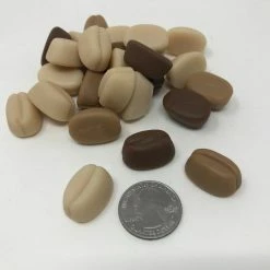 Beulah's Candyland Gummi Coffee Beans 1 Pound Bulk Gummy Candy