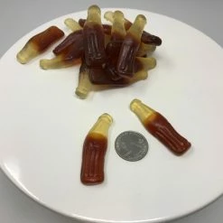 Beulah's Candyland Gummi Candy Gummi Cola Bottles Bulk Gummy Candy 1 Pound Gummi Soda Bottles