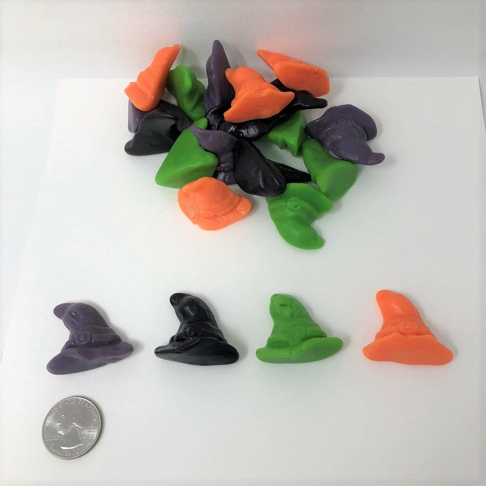 Vidal Golosinas, Located In Spain. Fall / Halloween / Thanksgiving Candy Gummi Witch Hats Gummy Halloween Fall Autumn Candy 2 Pounds 3 Vidal Golosinas, Located In Spain. Fall / Halloween / Thanksgiving Candy Gummi Witch Hats Gummy Halloween Fall Autumn Candy 2 Pounds