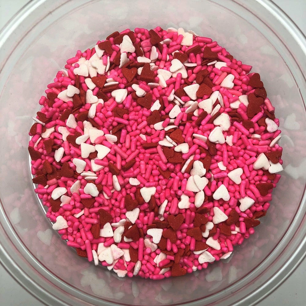 QA Products, Inc. - Beloit, Wisconsin Sprinkles & Toppings Valentine Hearts And Sprinkle Mix Red Pink White Topping Sprinkles 8 Ounces 3 QA Products, Inc. - Beloit, Wisconsin Sprinkles & Toppings Valentine Hearts And Sprinkle Mix Red Pink White Topping Sprinkles 8 Ounces