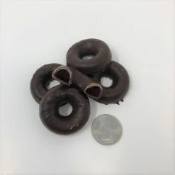 The Joyva Corporation - Brooklyn, New York Chocolate Covered Raspberry Jelly Rings 1 Pound Bulk Candy