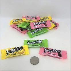 The Nestle Company Wonka Laffy Taffy Candy Assorted Flavors Snack Size 2 Pounds Wrapped Candy