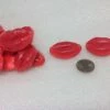 Vidal Golosinas, Located In Spain. Gummi Smoochers Lips Bulk 4.4 Pounds Gummy Lips Valentine Candy