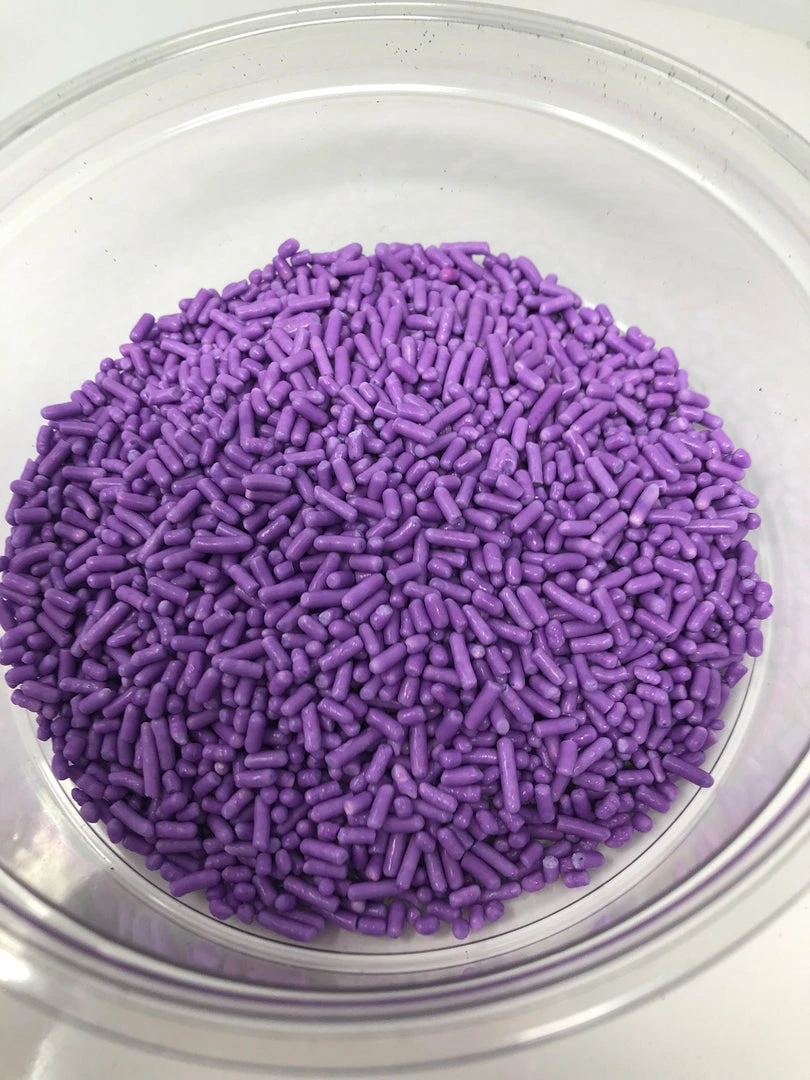 QA Products, Inc. - Beloit, Wisconsin Sprinkles Lavender Jimmies Bakery Topping 1 Pound Purple Colored Sprinkles Sprinkles & Toppings 3 QA Products, Inc. - Beloit, Wisconsin Sprinkles Lavender Jimmies Bakery Topping 1 Pound Purple Colored Sprinkles Sprinkles & Toppings