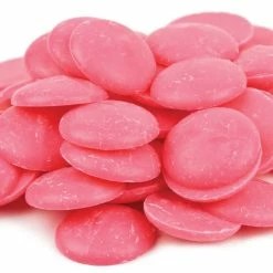 Chocolate Merckens Coating Wafers Melting Wafers Pink 5 Pounds