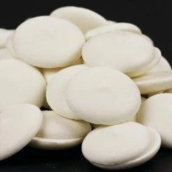 Merckens Coating Wafers Melting Wafers Super White 2 Pounds Chocolate