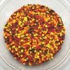 QA Products, Inc. - Beloit, Wisconsin Fall Leaves Mini Leaf Shapes Bakery Topping Sprinkles 8 Ounces Fall Colors Sprinkles & Toppings