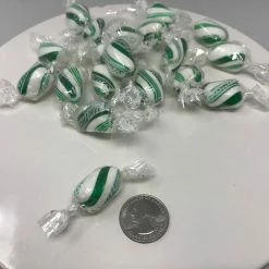 Beulah's Candyland Wintergreen Twists 5 Pounds Wintergreen Candy Wrapped Hard Candy Bulk Candy