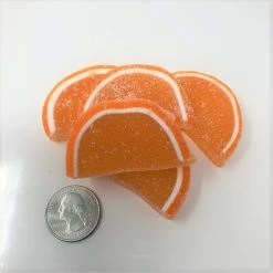 Cavalier Candies, Ltd - Winnipeg, Canada Cavalier Candies Fruit Slices Orange Flavor Jelly Candy 5 Pounds