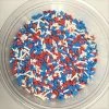 QA Products, Inc. - Beloit, Wisconsin Sprinkles & Toppings Patriotic Stars & Stripes Mix Star Shapes Sprinkles Bakery Topping 8 Ounces 1 QA Products, Inc. - Beloit, Wisconsin Sprinkles & Toppings Patriotic Stars & Stripes Mix Star Shapes Sprinkles Bakery Topping 8 Ounces