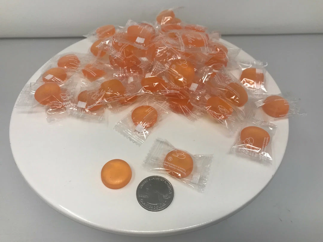 Beulah's Candyland Peach Sugar Free Candy 2 Pounds Hard Sucking Candy 3 Beulah's Candyland Peach Sugar Free Candy 2 Pounds Hard Sucking Candy