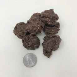 Beulah's Candyland Gourmet Sugar Free Peanut Clusters Milk Chocolate Candy 1 Pound