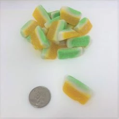 Vidal Gummi Pina Colada Slices Wedges Bulk Gummy Candy 2.2 Pounds