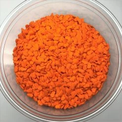 QA Products, Inc. - Beloit, Wisconsin Fall Pumpkin Shapes Orange Bakery Toppings Sprinkles Pumpkins 1 Pound