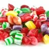 Beulah's Candyland Christmas Rainbow Gems Miniature Fruit Hard Candy 1 Pound Christmas Candy