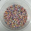 QA Products, Inc. - Beloit, Wisconsin Sprinkles & Toppings Nonpareils Rainbow Bakery Topping Sprinkles Colored Nonpareils 1 Pound