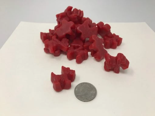 Beulah's Candyland Red Licorice Scottie Dogs 1 Pound Licorice Juju Candy