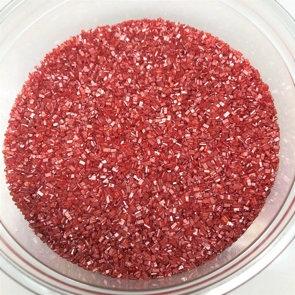QA Products, Inc. - Beloit, Wisconsin Ruby Red Crystalz Sugar Crystals Bakery Topping Sprinkles 8 Oz Colored Sugar 3 QA Products, Inc. - Beloit, Wisconsin Ruby Red Crystalz Sugar Crystals Bakery Topping Sprinkles 8 Oz Colored Sugar