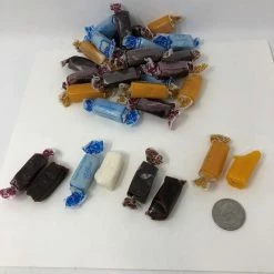 Hillside Candy - Hillside, New Jersey Sugar Free Candy Go Lightly Sugar Free Toffee Bulk Wrapped 5 Pounds Assorted Toffee