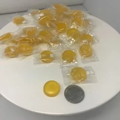 Beulah's Candyland Lemon Sugar Free Candy 1 Pound Hard Sucking Candy