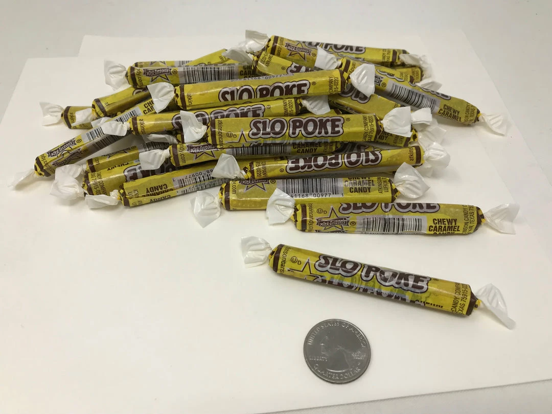 Atkinson Candy Company - Lufkin, Texas Slo Poke Candy 5 Pound Regular Size Bulk Slo Pokes Slow Poke 3 Atkinson Candy Company - Lufkin, Texas Slo Poke Candy 5 Pound Regular Size Bulk Slo Pokes Slow Poke