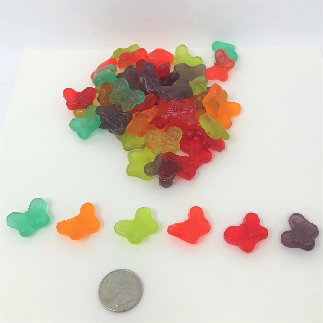 Beulah's Candyland Gummi Butterflies Mini Butterflies Bulk Gummy Candy 5 Pounds 3 Beulah's Candyland Gummi Butterflies Mini Butterflies Bulk Gummy Candy 5 Pounds