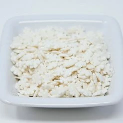 QA Products, Inc. - Beloit, Wisconsin Snowflake Shapes White Tiny Snow Flakes Bakery Topping Sprinkles 8 Ounces Sprinkles & Toppings