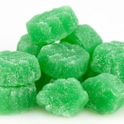Sunrise Confections Jelly Candy Spearmint Leaves Bulk Candy Spearmint Jelly 1 Pound