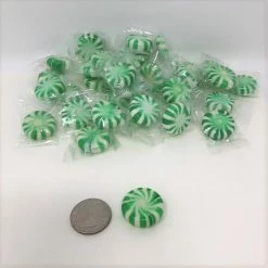 Primrose Spearmint Starlight Mints 1 Pound Spearmint Star Light Starlite Mint Hard Candy Wrapped Candy