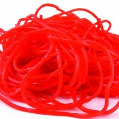 Beulah's Candyland Shoestring Red Licorice Strawberry Laces 2 Pounds Shoestring Licorice