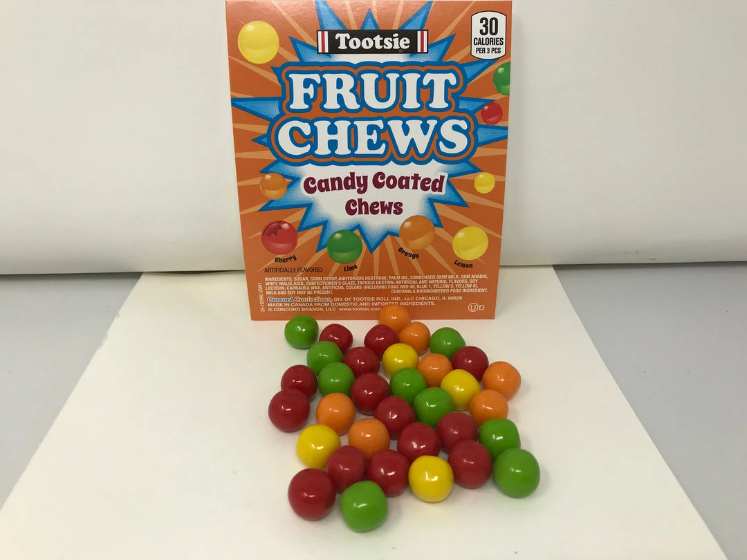 Beulah's Candyland Tootsie Fruit Chews Candy Coated Fruit Tootsie Rolls 2 Pounds Tootsie Roll 3 Beulah's Candyland Tootsie Fruit Chews Candy Coated Fruit Tootsie Rolls 2 Pounds Tootsie Roll