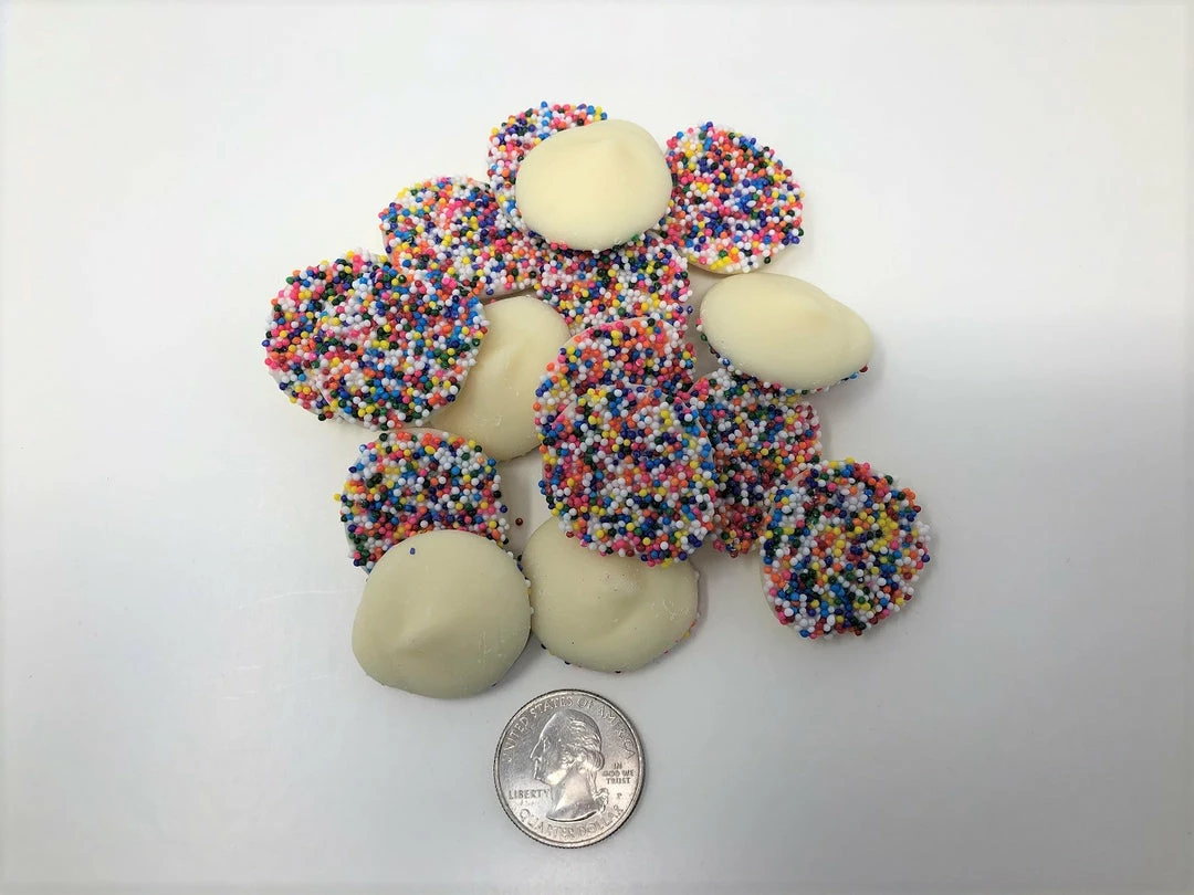 Beulah's Candyland Gourmet Nonpareils White Chocolate Candy Nonpareil 1 Pound 3 Beulah's Candyland Gourmet Nonpareils White Chocolate Candy Nonpareil 1 Pound