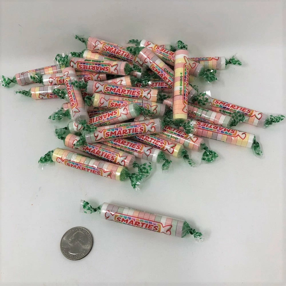 CeDe Sour Smarties 1 Pound X-Treme Sour Smarties Bulk Wrapped Candy 3 CeDe Sour Smarties 1 Pound X-Treme Sour Smarties Bulk Wrapped Candy