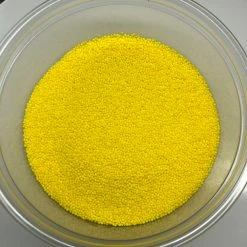 QA Products, Inc. - Beloit, Wisconsin Nonpareils Yellow Bakery Topping Sprinkles Colored Nonpareils 8 Ounces