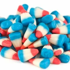 Beulahs Candyland Store 19 Beulah's Candyland Patriotic Candy Corn 2 Pounds Red White Blue Raspberry Lemonade Candy