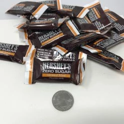 Hershey's - Hershey, Pennsylvania Zero Sugar Hershey Bars Caramel Filled Chocolate 5 Pounds Hershey's Sugar Free Sugar Free Candy