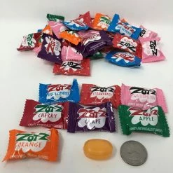 Andre Post, Inc. - Old Saybrook, CT Zotz Candy Bulk Assorted Wrapped Sour Zotz Candy 2 Pounds